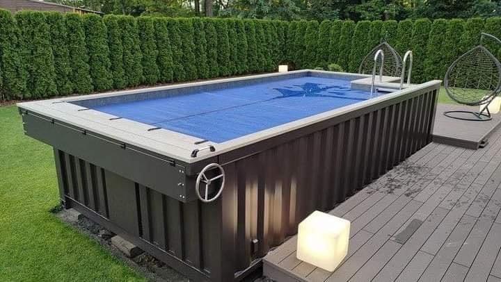 Piscina contenedor de 20 pies