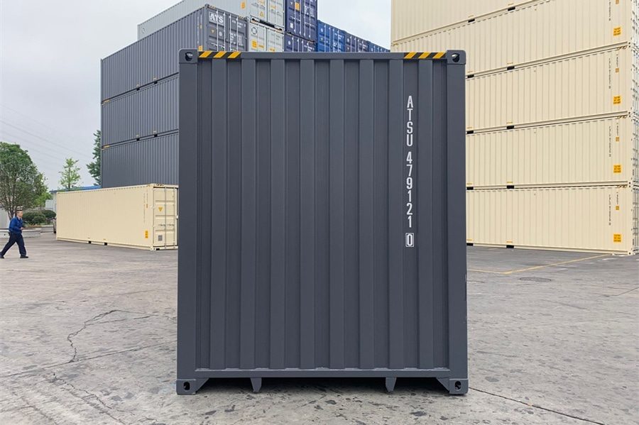 Contenedor de 40 pies cubo alto con puertas laterales