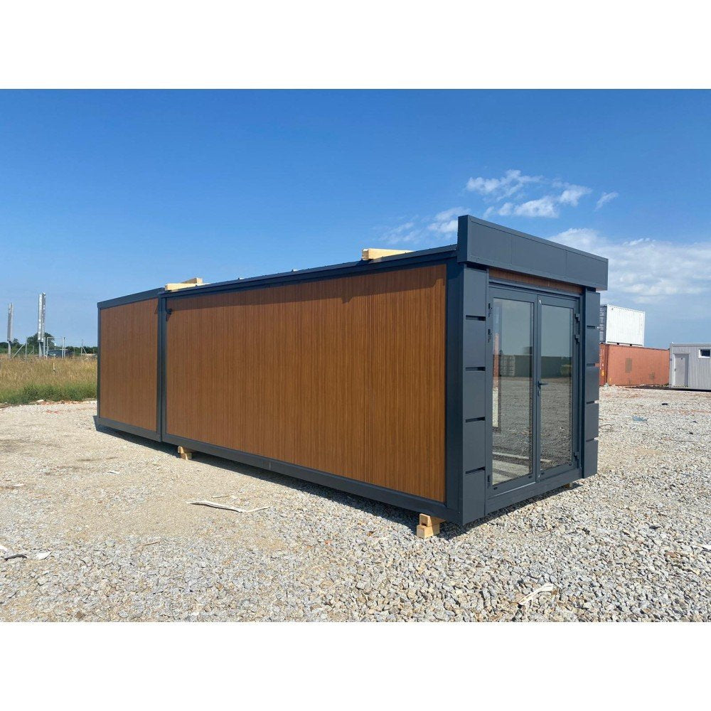 Módulo comercial combinado de 2 piezas, 3 x 6 m (36 m²)