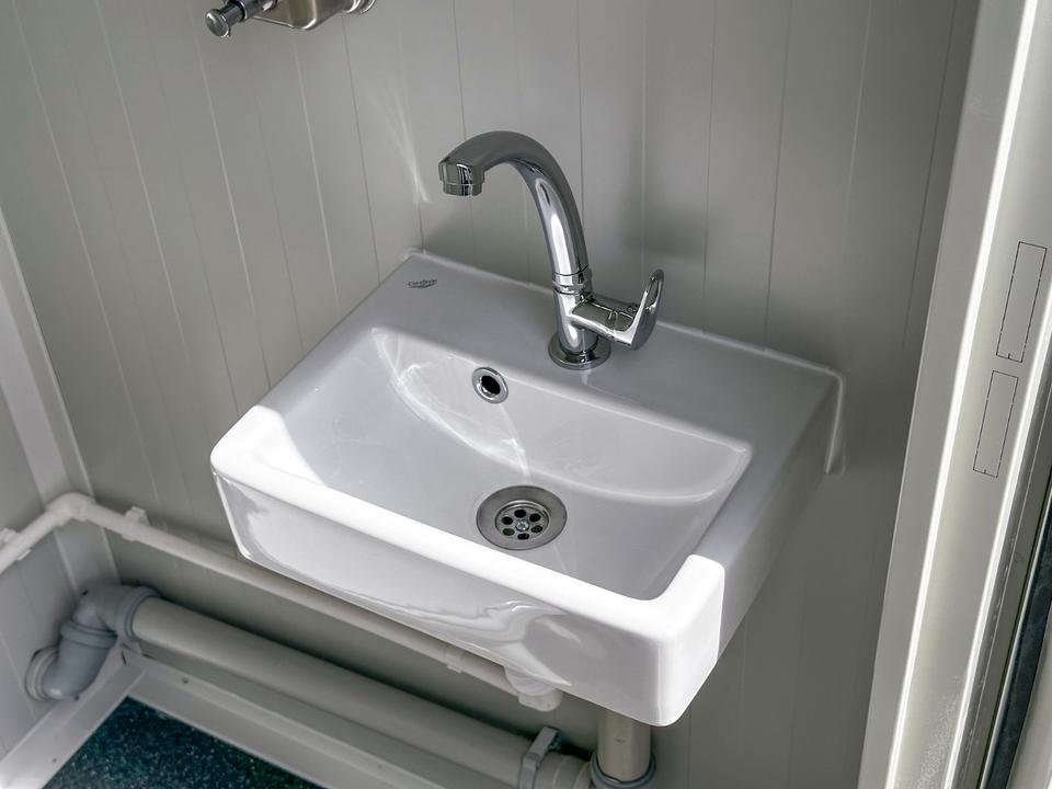 Contenedor sanitario de doble wc (220x120m)nuevo