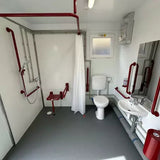 Bloque de sanitarios 3 + 1 4,8 x 2,7 m