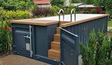 Contenedor piscina premium