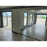 Módulo comercial combinado de 2 piezas, 3 x 6 m (36 m²)